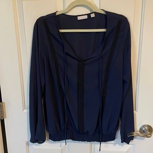 Ny & co peasant style blouse with lace